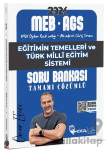 2026 MEB-AGS Eğitimin Temelleri ve Türk Milli Eğitim Sistemi Soru Bankası Çözümlü