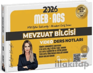 2026 MEB-AGS Mevzuat Bilgisi Video Ders Notları