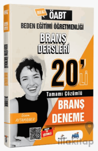 2026 MEB AGS ÖABT Beden Eğitimi Branş Dersleri Tamamı PDF Çözümlü 20'li Branş Deneme