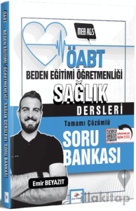 2026 Meb Ags ÖABT Beden Eğitimi Sağlık Dersleri Tamamı PDF Çözümlü Soru Bankası