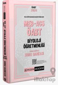 2026 MEB AGS ÖABT Biyoloji Öğretmenliği Tamamı Çözümlü Soru Bankası