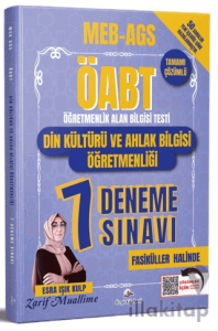 2026 MEB AGS ÖABT Din Kültürü ve Ahlak Bilgisi Öğretmenliği Tamamı PDF Çözümlü 7 Deneme Sınavı