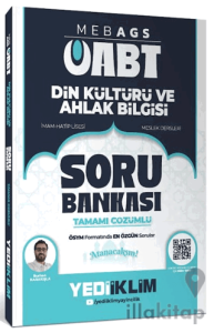 2026 MEB-AGS ÖABT Din Kültürü ve Ahlak Bilgisi Tamamı Çözümlü Soru Bankası