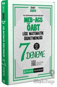 2026 MEB AGS ÖABT Lise Matematik Öğretmenliği Tamamı Çözümlü 7 Deneme