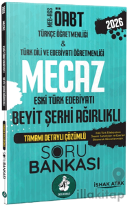 2026 MEB AGS ÖABT Mecaz Eski Türk Edebiyatı Beyit Şerhi Ağırlıklı Tamamı Çözümlü Soru Bankası