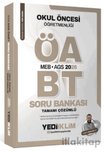 2026 MEB AGS ÖABT Okul Öncesi Öğretmenliği Soru Bankası Tamamı Çözümlü
