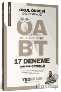 2026 MEB-AGS ÖABT Okul Öncesi Öğretmenliği Tamamı Çözümlü 17 Deneme