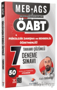 2026 MEB AGS ÖABT Psikolojik Danışma ve Rehberlik Öğretmenliği Tamamı PDF Çözümlü 7 Deneme Sınavı