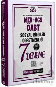 2026 MEB AGS ÖABT Sosyal Bilgiler Öğretmenliği Tamamı Çözümlü 7 Deneme