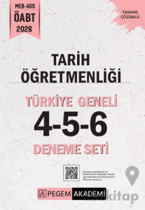 2026 MEB AGS ÖABT Tarih Öğretmenliği Tamamı Çözümlü Türkiye Geneli 4-5-6 (3'lü Deneme Seti)
