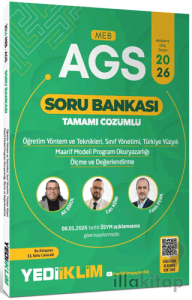 2026 MEB AGS ÖYT Sınıf Yönetimi TYMM Program Okuryazarlığı Ölçme ve Değerlendirme Tamamı Çözümlü Soru Bankası