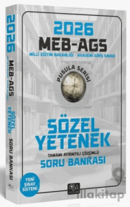 2026 MEB-AGS Sözel Yetenek Soru Bankası Çözümlü Pusula Serisi