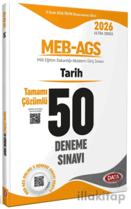 2026 MEB-AGS Tarih Tamamı Çözümlü 50 Deneme Sınavı