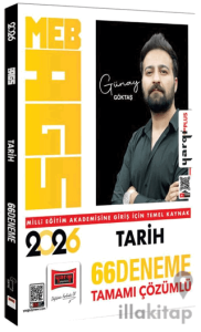 2026 MEB-AGS Tarih Tamamı Çözümlü 66 Deneme