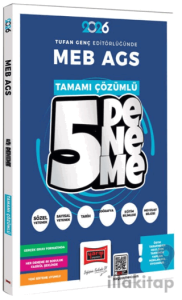 2026 MEB-AGS Tüm Dersler Tamamı Çözümlü 5 Deneme Sınavı
