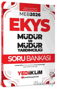 2026 MEB EKYS Müdür ve Müdür Yardımcılığı Soru Bankası
