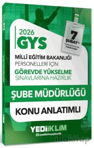 2026 MEB GYS Şube Müdürlüğü Konu Anlatımı