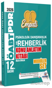 2026 ÖABT Empati Psikolojik Danışmanlık ve Rehberlik Konu Anlatımlı Modüler Set (2 Cilt)