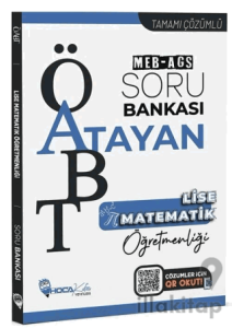 2026 ÖABT MEB-AGS Lise Matematik Öğretmenliği Atayan Soru Bankası Çözümlü