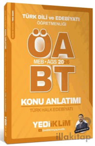 2026 ÖABT MEB-AGS Türk Dili ve Edebiyatı Türk Halk Edebiyatı Konu Anlatımı
