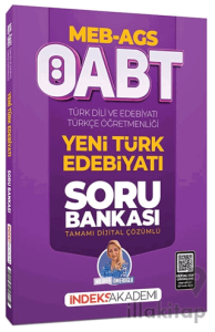 2026 ÖABT MEB-AGS Türk Dili ve Edebiyatı-Türkçe Yeni Türk Edebiyatı Soru Bankası Çözümlü
