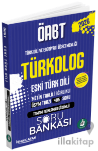 2026 ÖABT Türk Dili Edebiyatı Eski Türk Dili Türkolog Soru Bankası