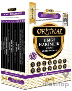 2026 Orijinal HMGS Hakimlik Çıkmış Soru Bankası Seti