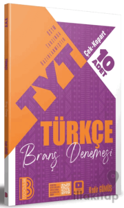 2026 TYT Türkçe Çek Kopar 10'lu Branş Denemesi