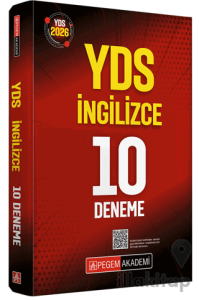 2026 YDS İngilizce 10 Deneme