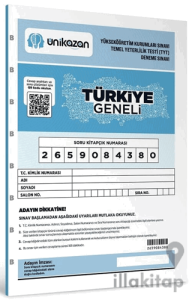2026 YKS TYT Türkiye Geneli Ünikazan Deneme Sınavı Çözümlü