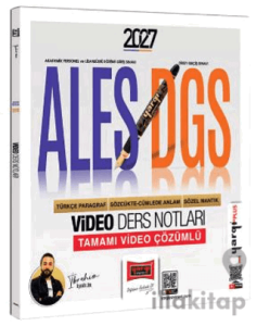 2027 ALES DGS Türkçe Paragraf - Sözcükte Anlam Sözel Mantık Video Ders Notları