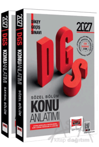 2027 DGS Sayısal-Sözel Bölüm Konu Anlatımlı Modüler Set