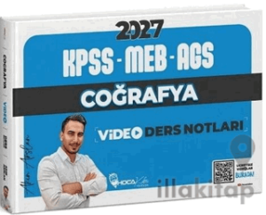 2027 KPSS MEB AGS Coğrafya Video Ders Notları