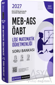 2027 MEB AGS ÖABT Lise Matematik Öğretmenliği Tamamı Çözümlü Soru Bankası