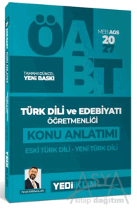 2027 MEB AGS ÖABT Türk Dili ve Edebiyatı Öğretmenliği Eski Türk Edebiyatı Konu Anlatımı