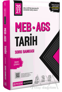2027 MEB AGS Soru Bankası Tamamı Çözümlü Tarih