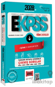 2028 EKPSS Ortaöğretim - Ön Lisans - Lisans Tüm Dersler İşitme 1 Adaylar İçin Tamamı Detaylı Çözümlü 10 Yıl Çıkmış Sorular