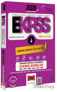 2028 EKPSS Ortaöğretim - Ön Lisans - Lisans Tüm Dersler Zihinsel Engelli Adaylar İçin Tamamı Detaylı Çözümlü 10 Yıl Çıkmış Sorular