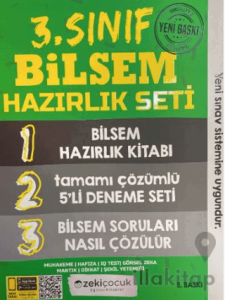3. Sınıf Bilsem Hazırlık Seti