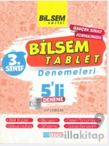 3. Sınıf Bilsem Tablet 5'li Deneme