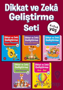 4+5+6 Yaş Dikkat ve Zeka Geliştirme Seti