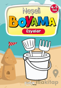 4-5 Yaş Neşeli Boyama Eşyalar