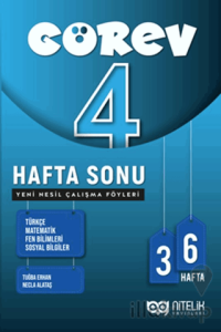 4. Sınıf Görev Hafta Sonu Yeni Nesil Çalışma Föyü 2022