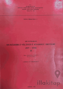 438 Numaralı Muhasebe-i Vilayeti Anadolu Defteri (937-1530) - 2