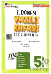 5. Sınıf 1. Dönem Yazılı Kafası