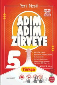 5. Sınıf Adım Adım Zirveye Türkçe Soru Bankası