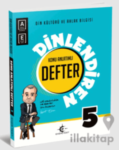5. Sınıf Din Kültürü ve Ahlak Bilgisi Dinlendiren Defter
