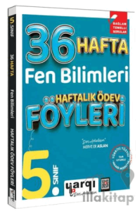 5. Sınıf Fen Bilimleri 36 Haftalık Ödev Föyleri