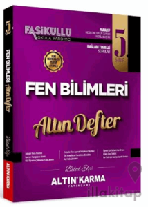 5. Sınıf Fen Bilimleri Altın Defter