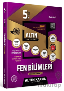 5. Sınıf Fen Bilimleri Altın Etkinlikli Kazanım Soru Bankası